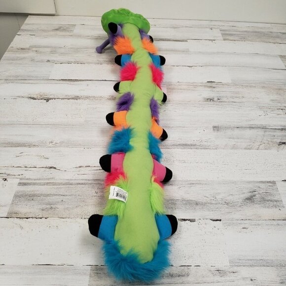 Carousel Toy 42" Colorful Caterpillar 1999 Vintage Large Plush - Picture 4 of 6